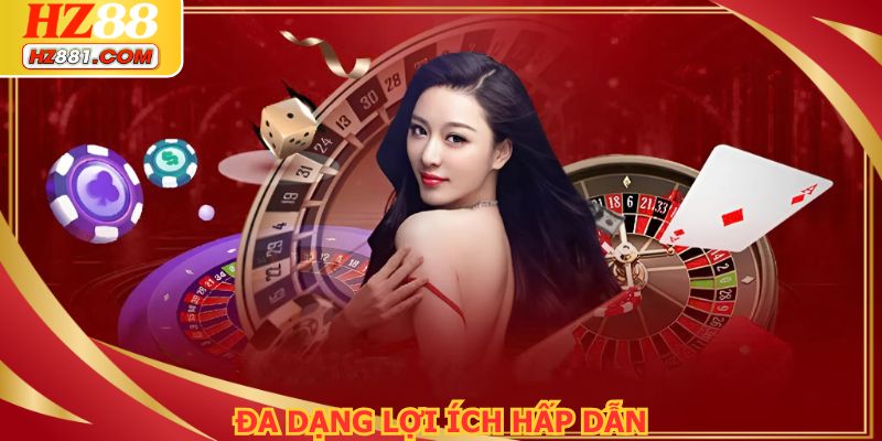 Vô vàn các lợi ích hấp dẫn sau khi vào tài khoản cược